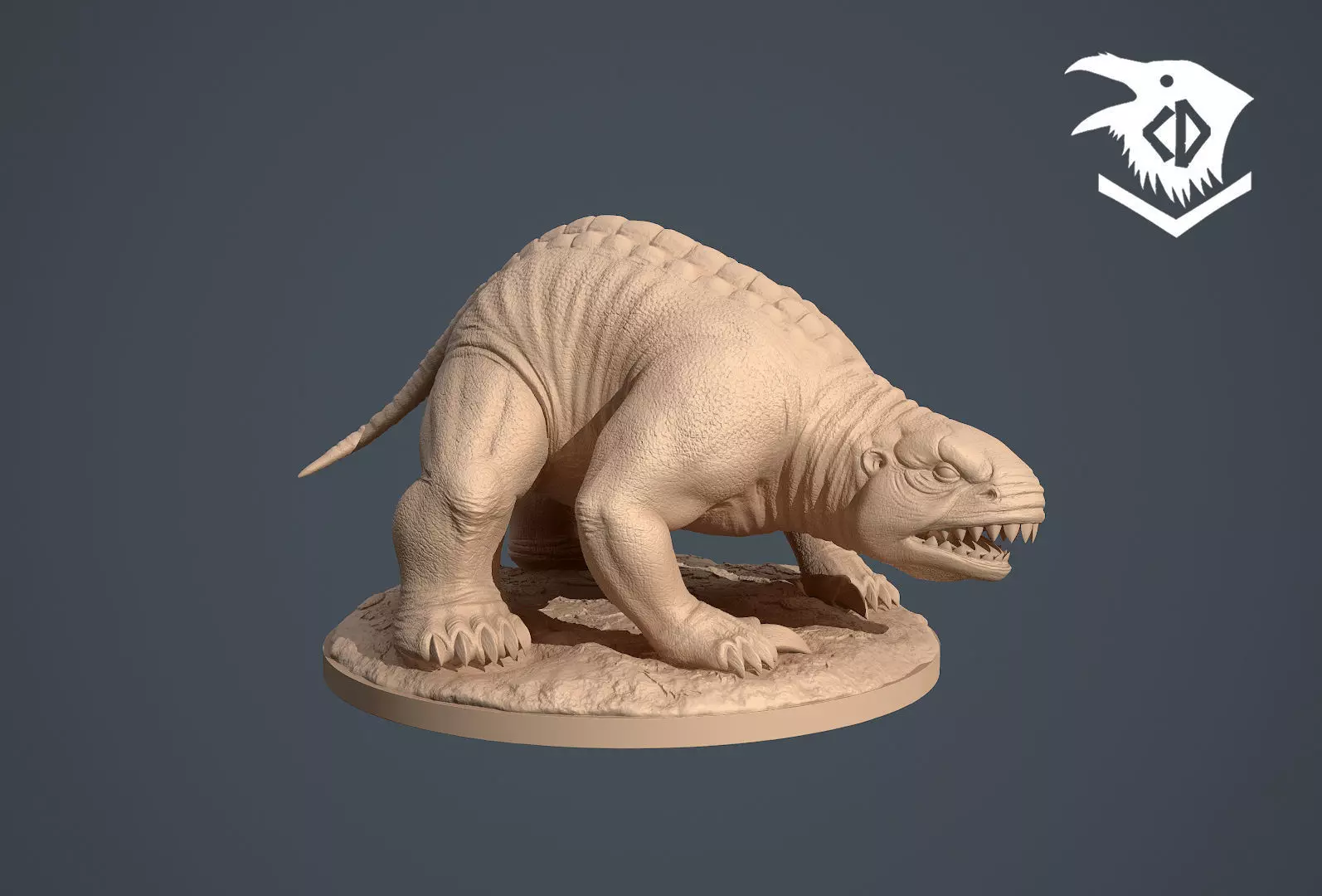 Molerat 3D print model_0