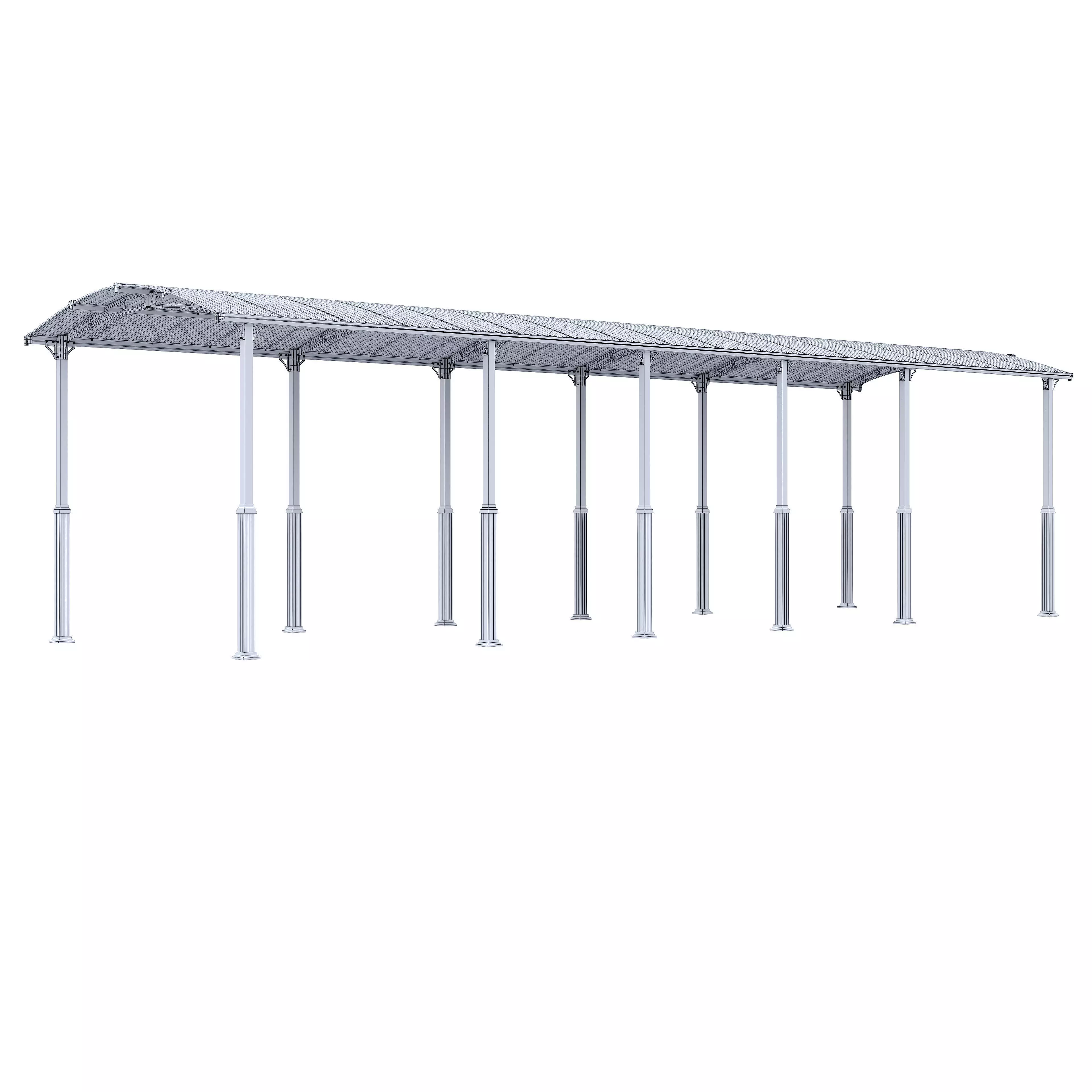 Carport Arcadia Alpine 3D model_13