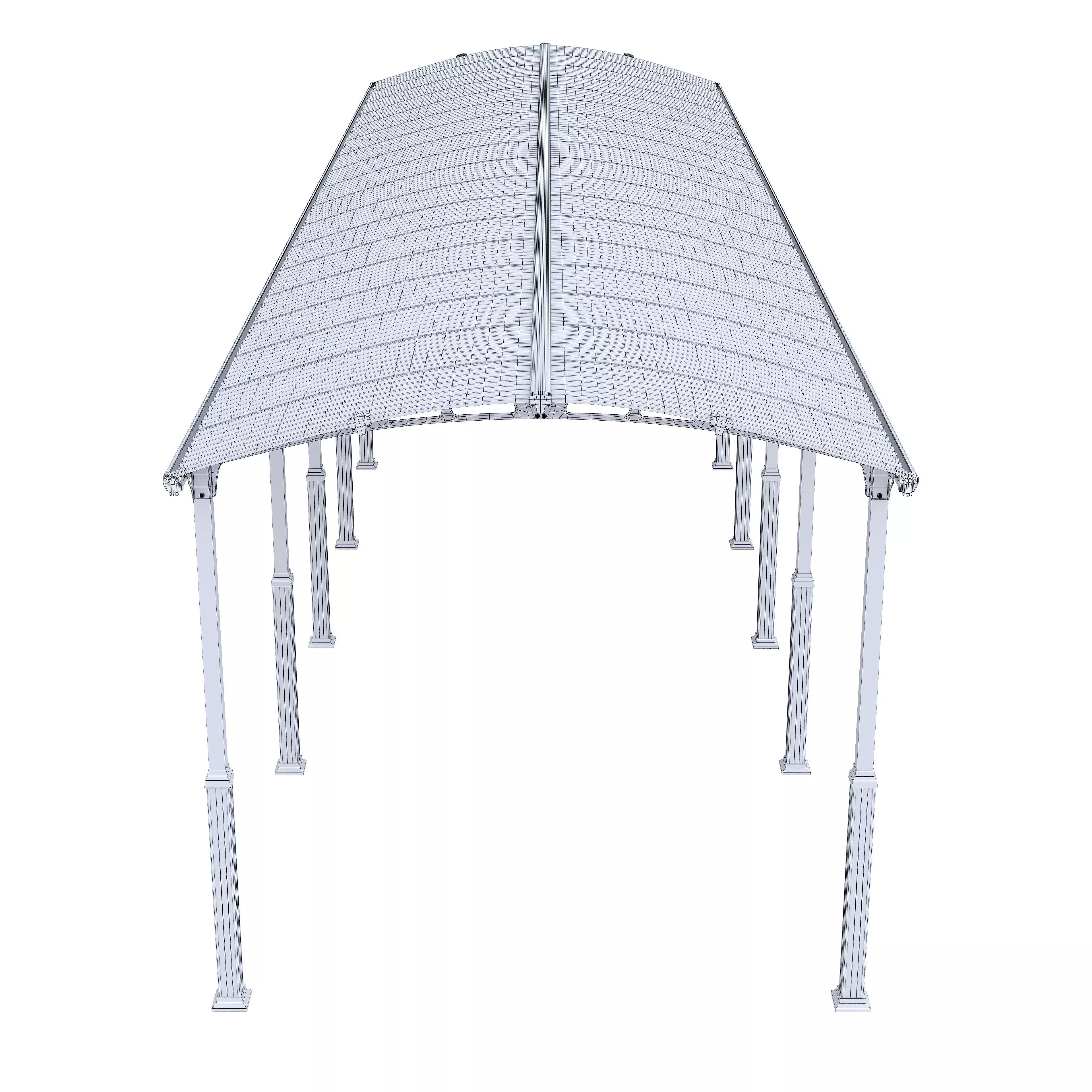 Carport Arcadia Alpine 3D model_19
