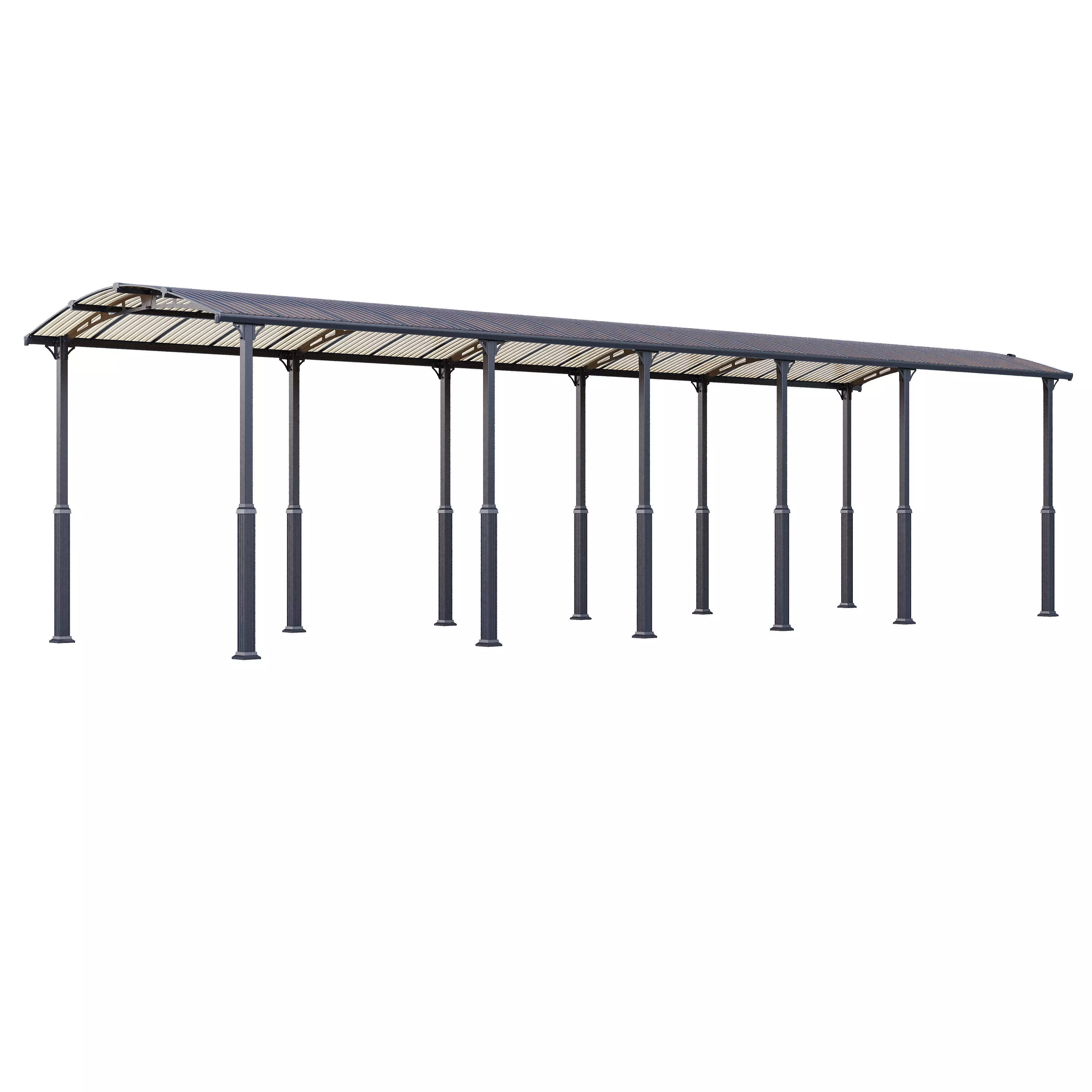 Carport Arcadia Alpine 3D model_4