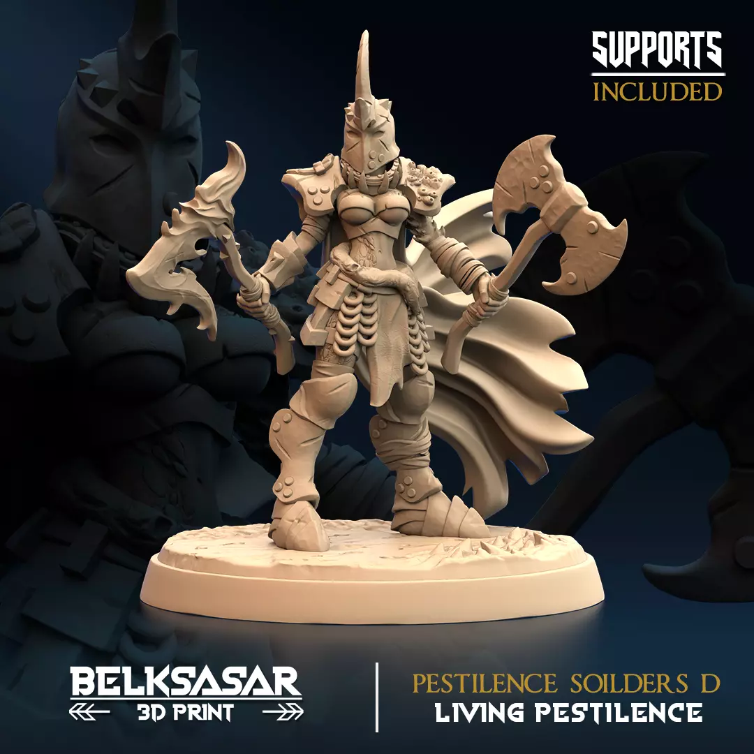 Pestilence Soilders D 3D print model