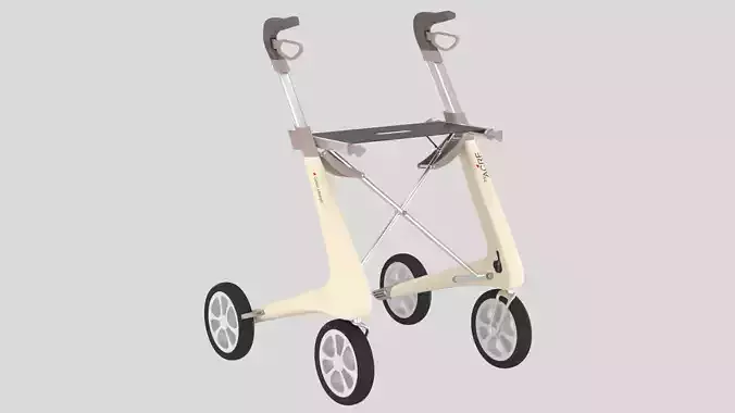 Rollator Walkers 3D Model 3D model
