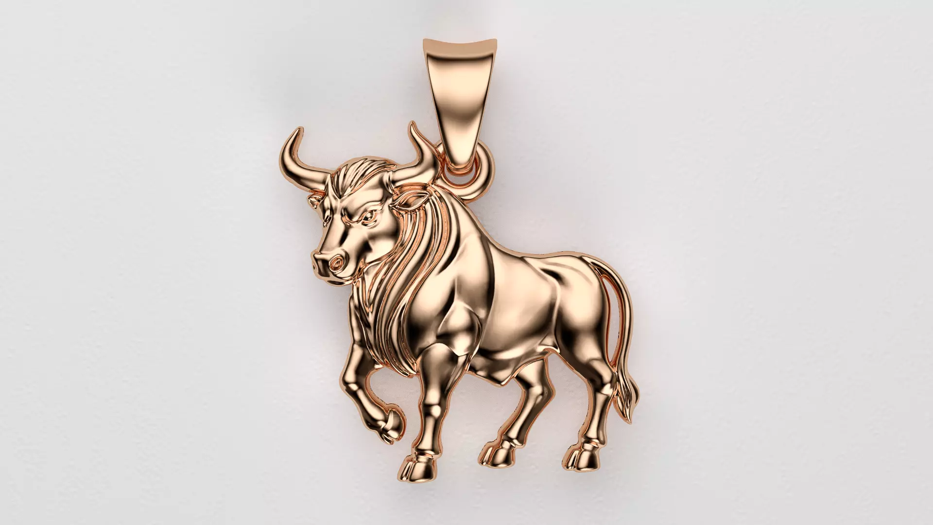 Taurus Pendant 3D print model