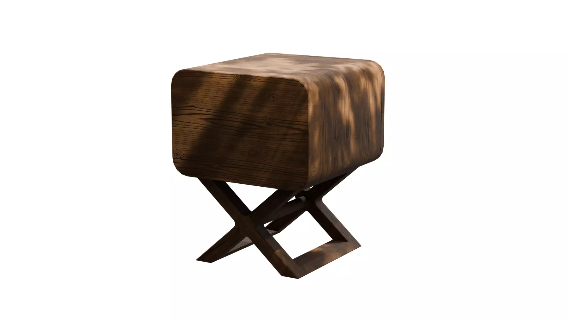 Side table 3D model_3