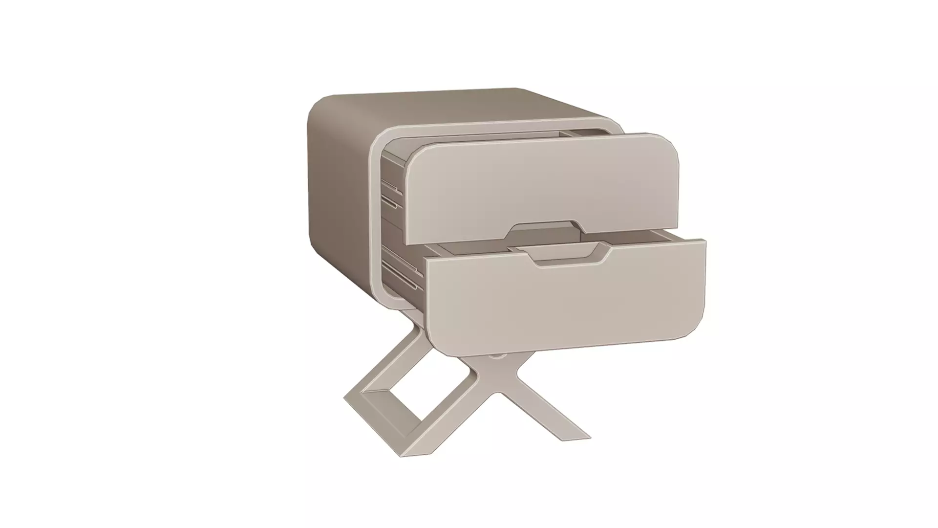 Side table 3D model_8
