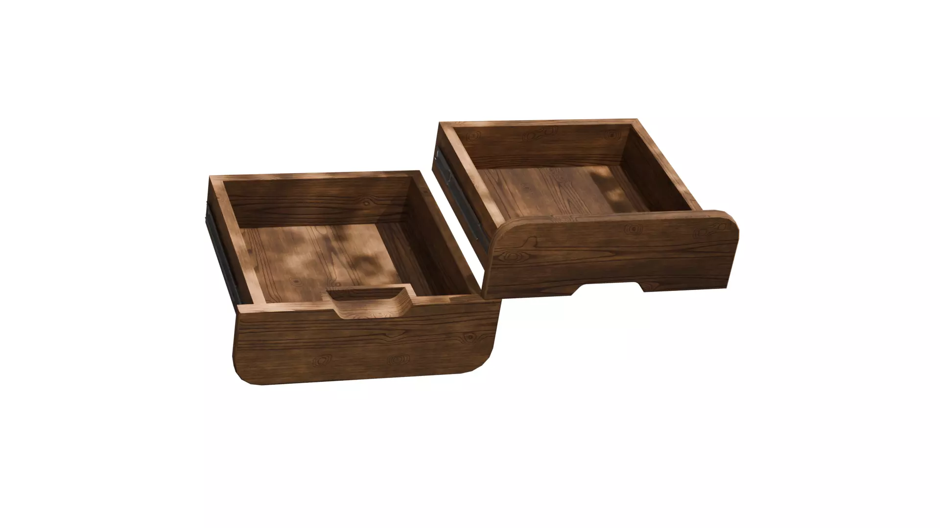 Side table 3D model_4