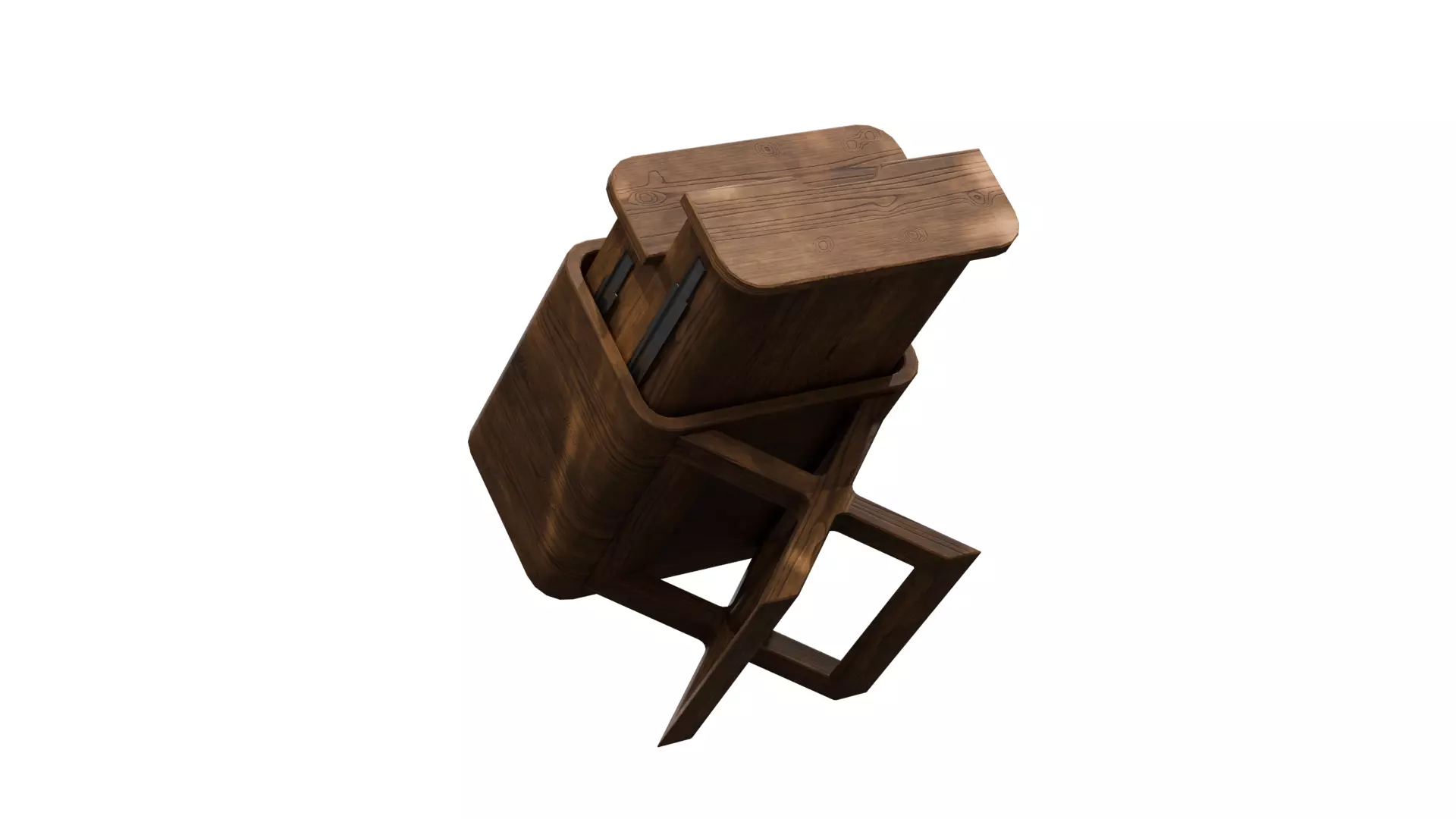 Side table 3D model_5