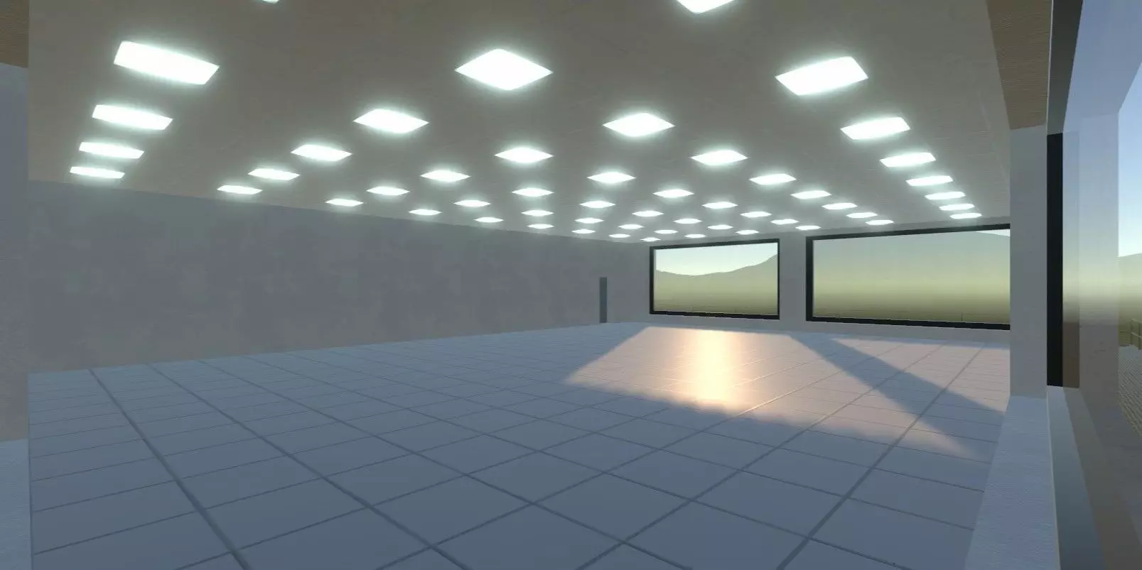 Modern Low Poly Military Building Pack - 3 Buildings Low-poly 3D model_23