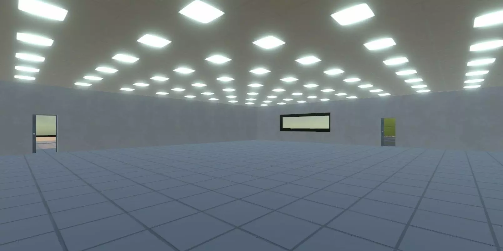 Modern Low Poly Military Building Pack - 3 Buildings Low-poly 3D model_24