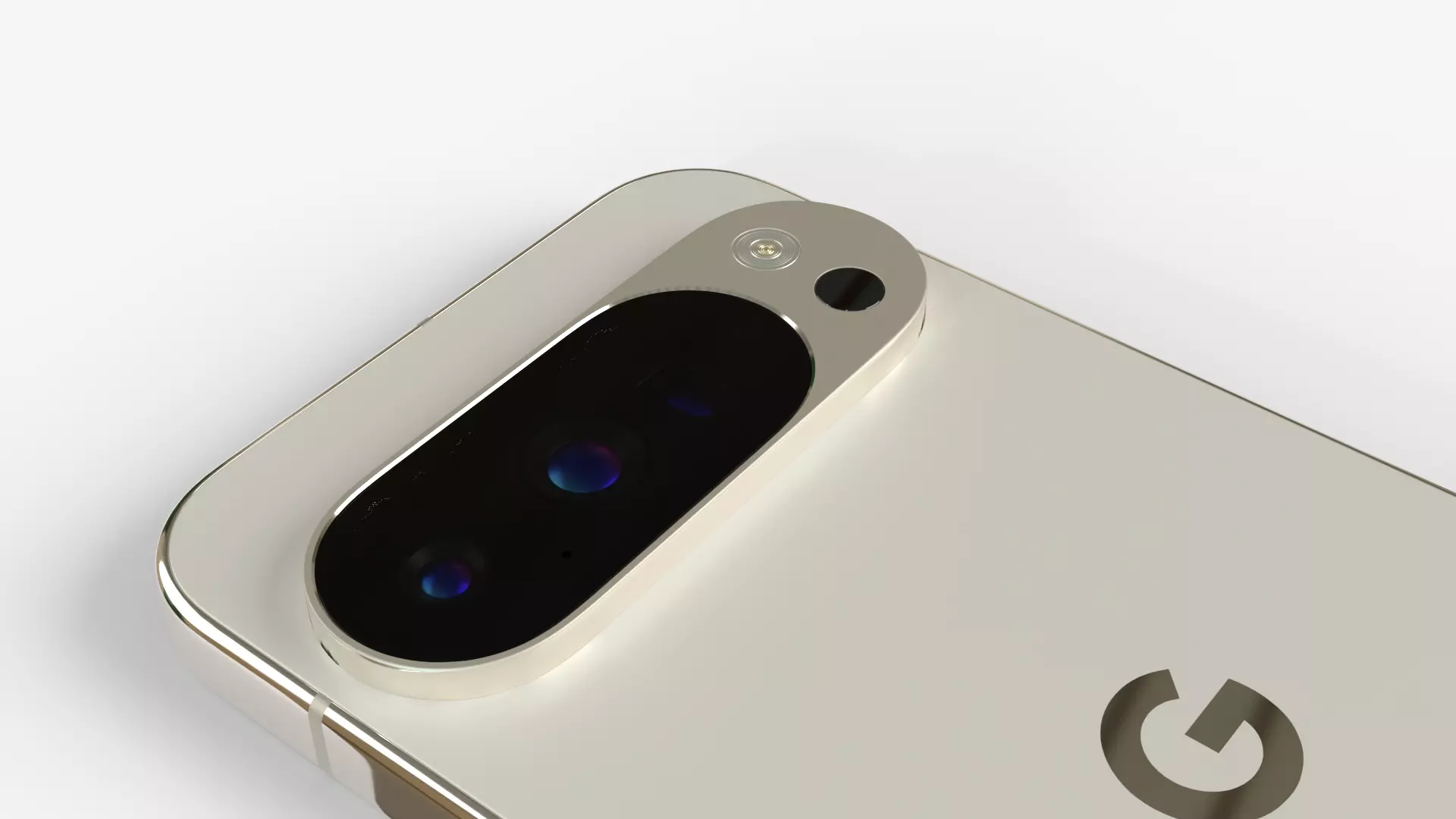 Google Pixel 10  Pro porcelain  3D model_5