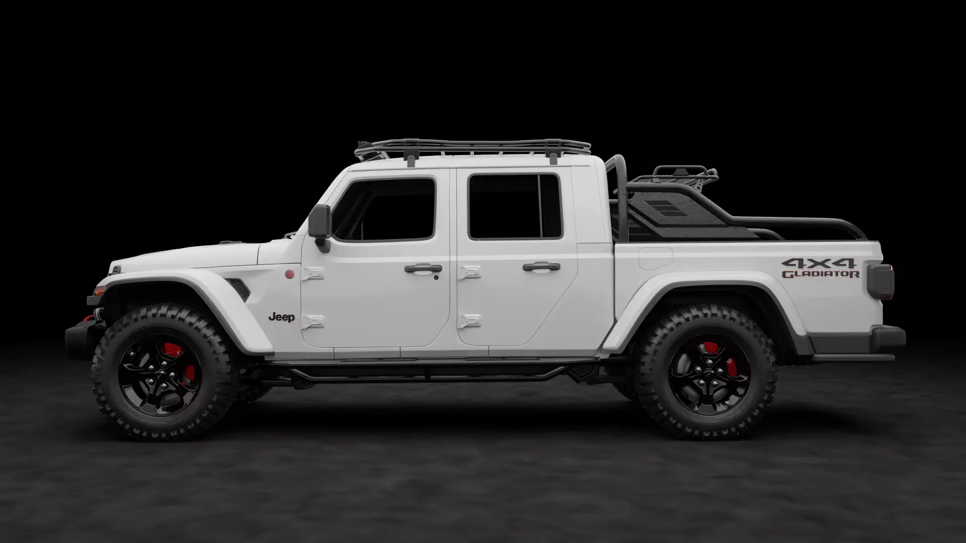 Jeep Gladiator 2020 3D model_10