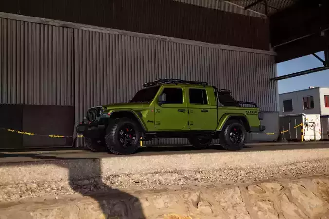 Jeep Gladiator 2020 3D model