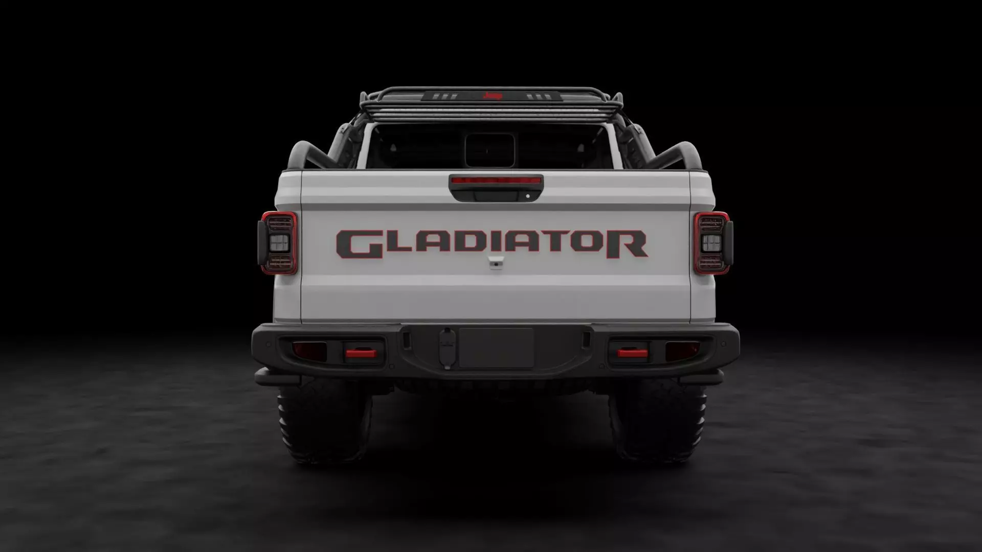 Jeep Gladiator 2020 3D model_6