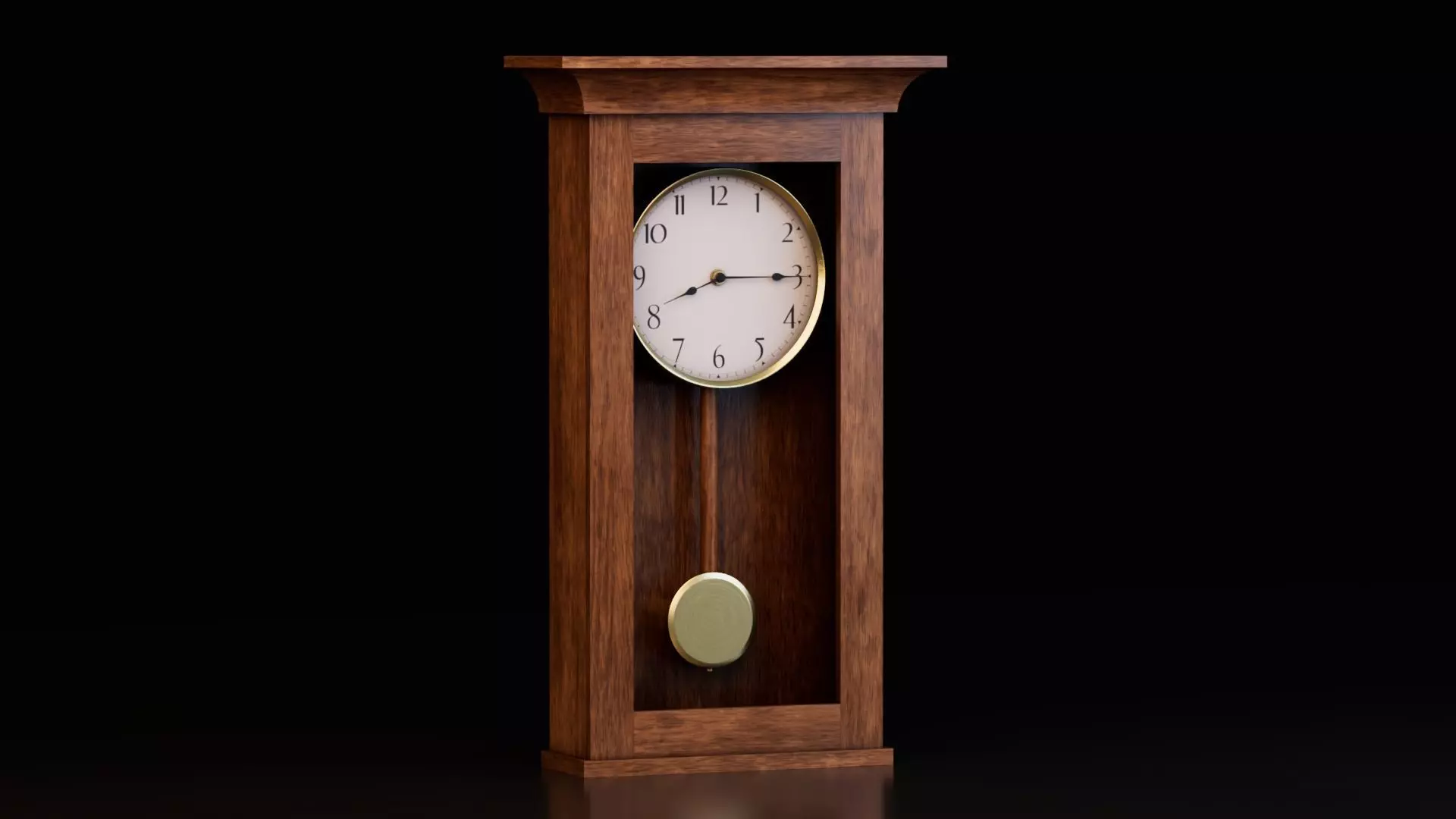 Wall Clock 3D Model Pack 3D model_6