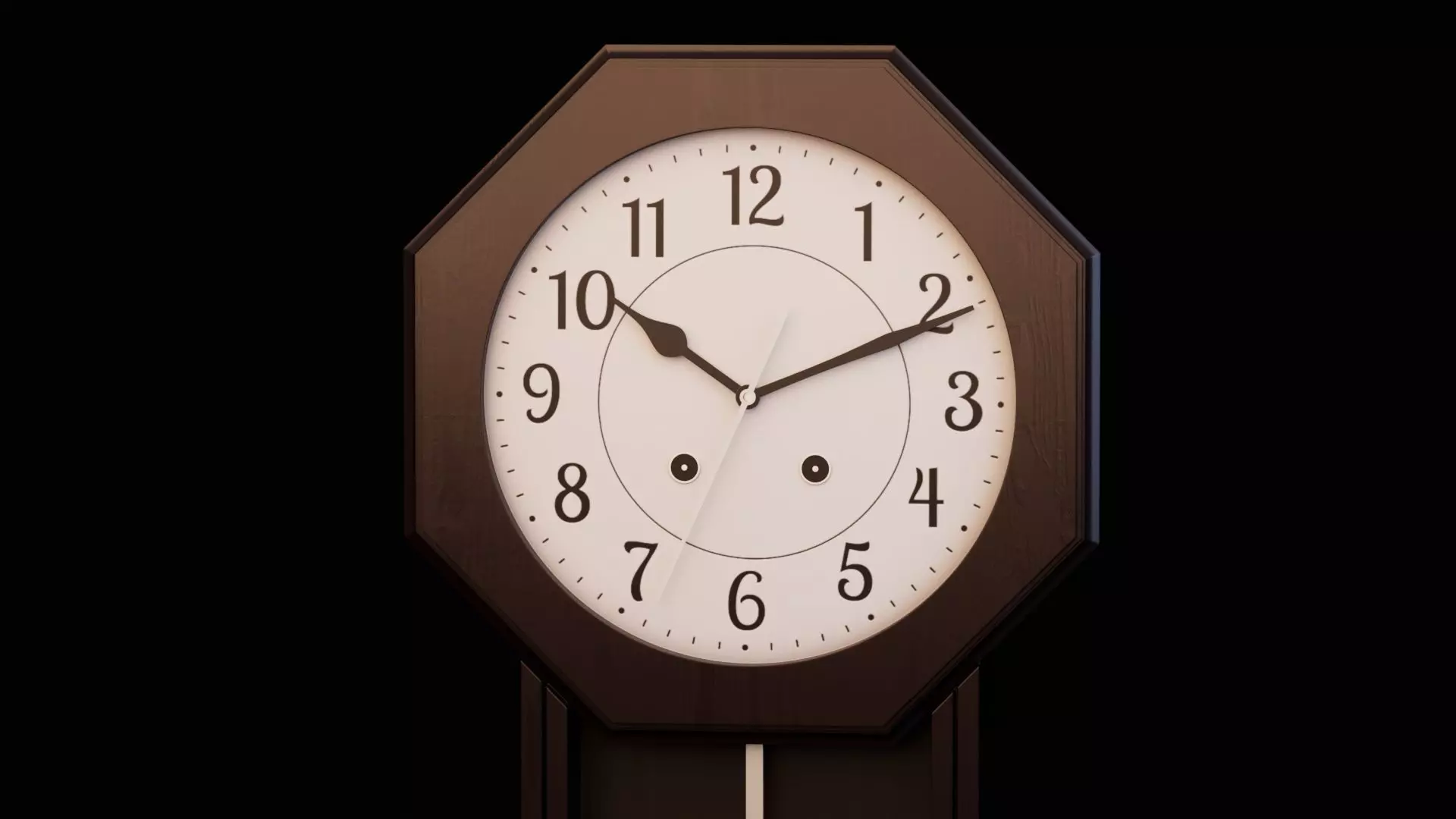 Wall Clock 3D Model Pack 3D model_3
