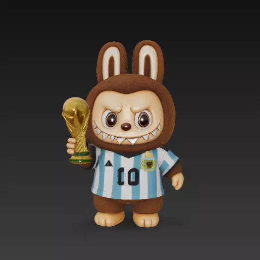 Labubu pack x15 3D print model_71