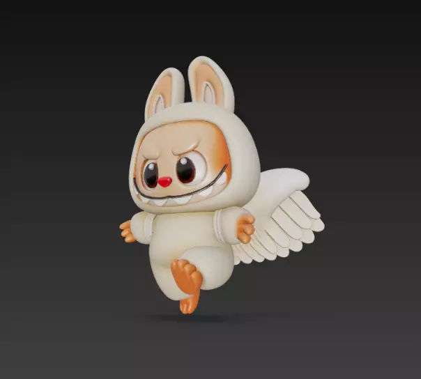 Labubu pack x15 3D print model_41