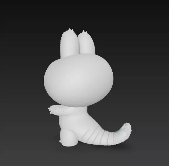 Labubu pack x15 3D print model_38