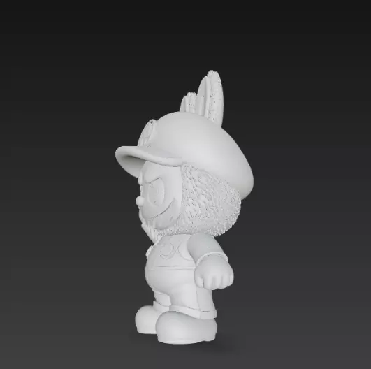 Labubu pack x15 3D print model_78