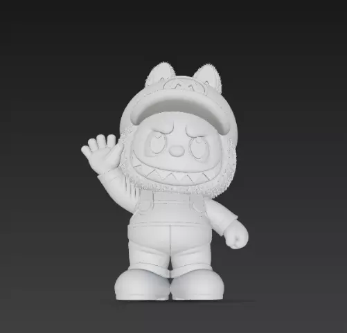 Labubu pack x15 3D print model_77