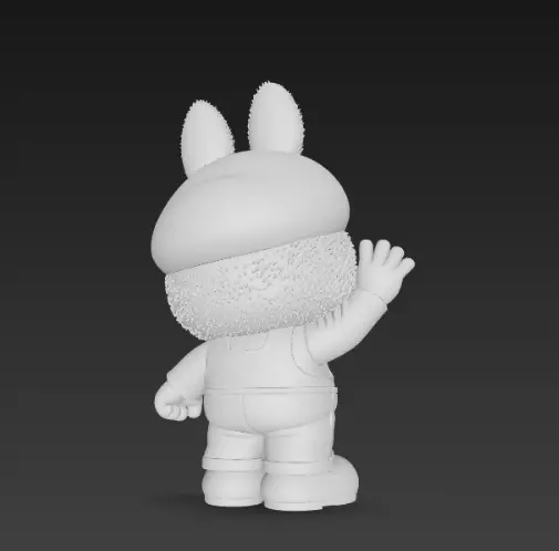 Labubu pack x15 3D print model_81