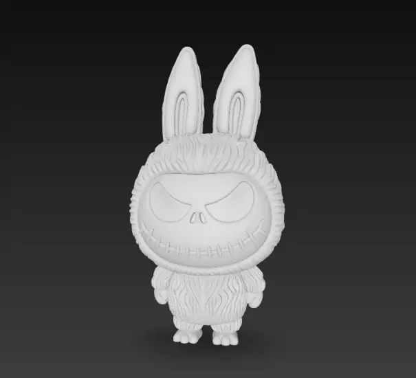 Labubu pack x15 3D print model_12