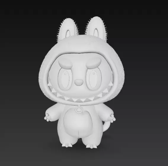 Labubu pack x15 3D print model_19