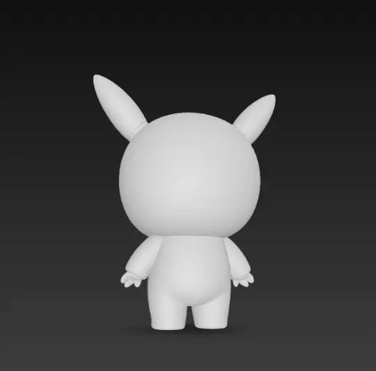 Labubu pack x15 3D print model_23