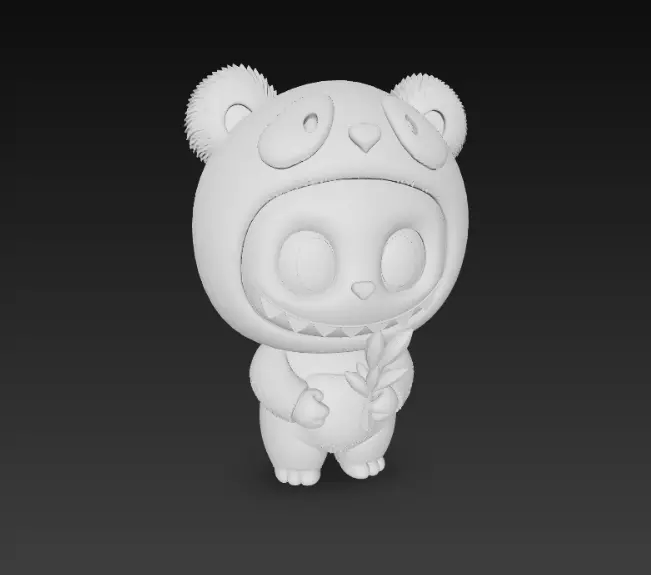 Labubu pack x15 3D print model_46