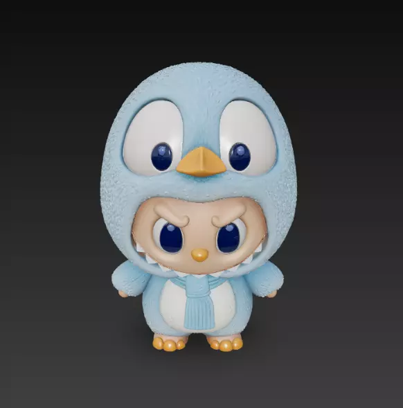 Labubu pack x15 3D print model_69