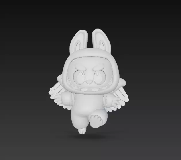 Labubu pack x15 3D print model_40