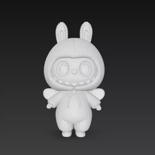 Labubu pack x15 3D print model_53