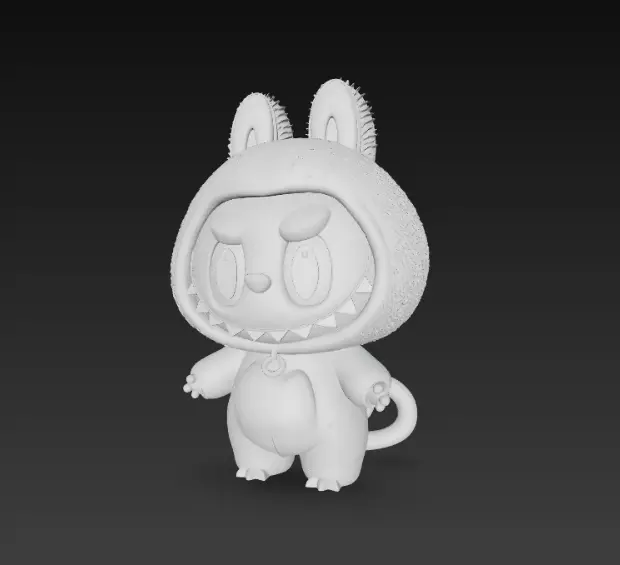 Labubu pack x15 3D print model_16
