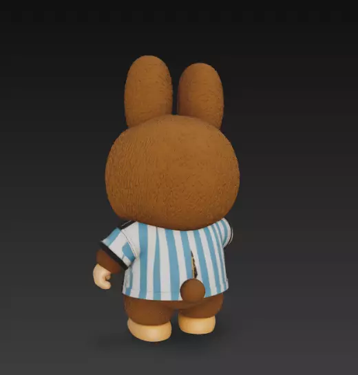 Labubu pack x15 3D print model_74