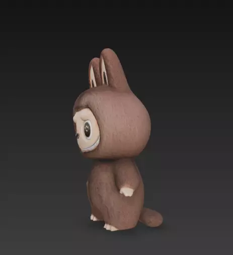 Labubu pack x15 3D print model_9