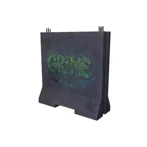 Concrete Barrier RoadBlock