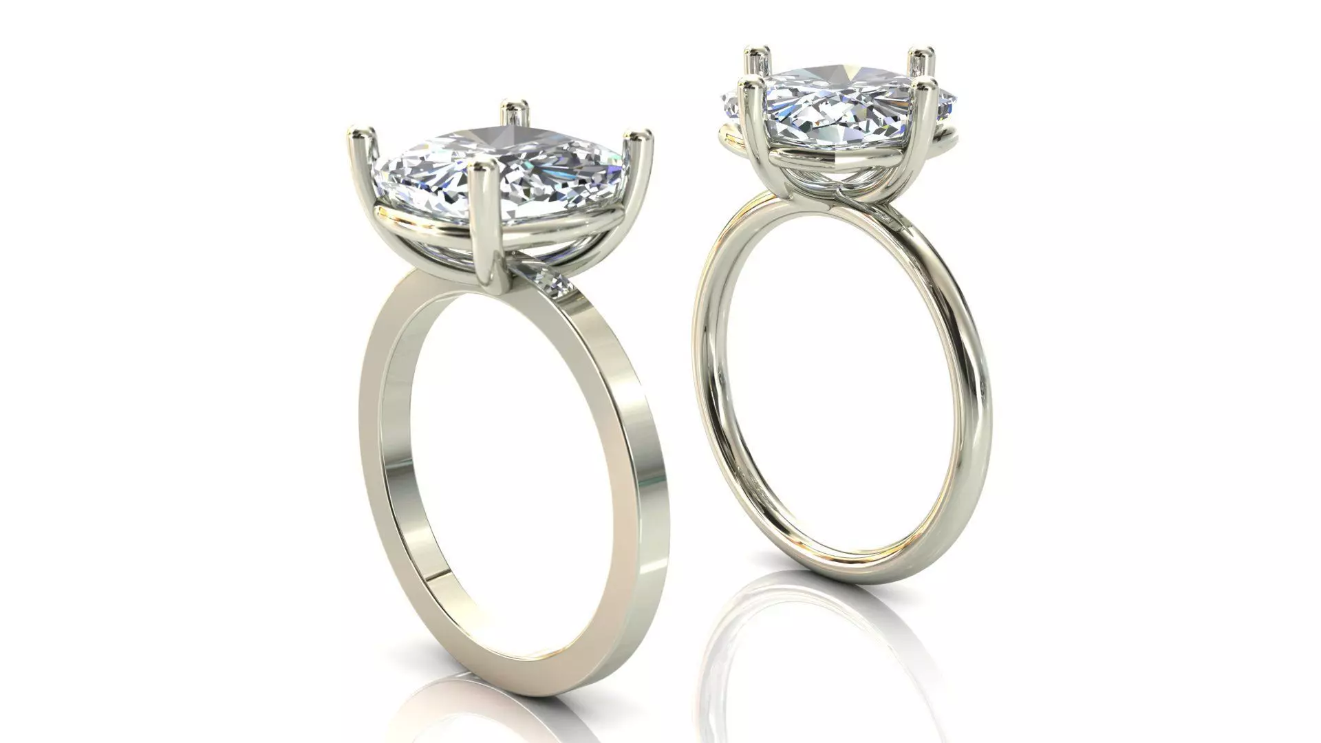 Cushion pair  3D print model_2