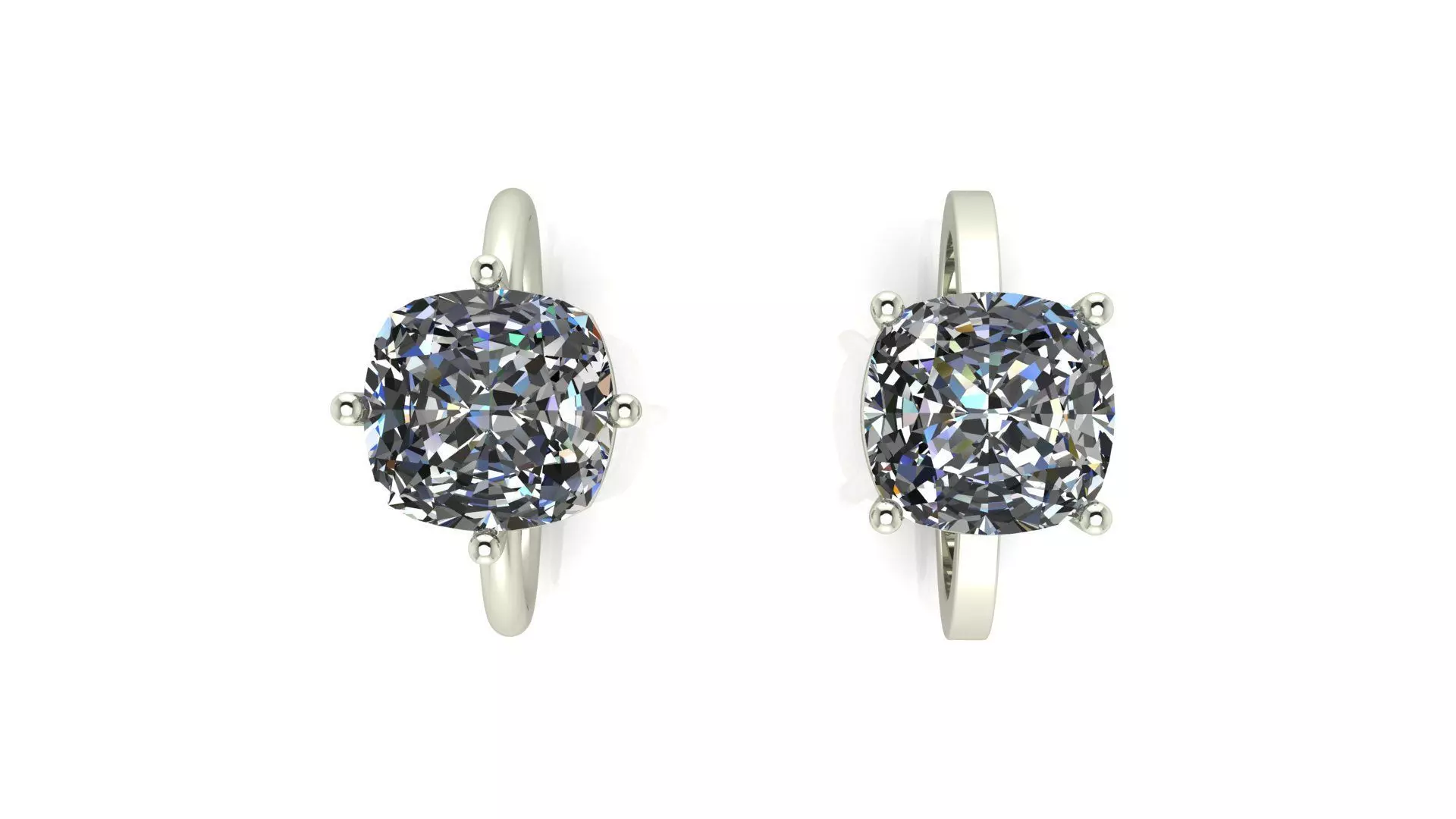 Cushion pair  3D print model_0