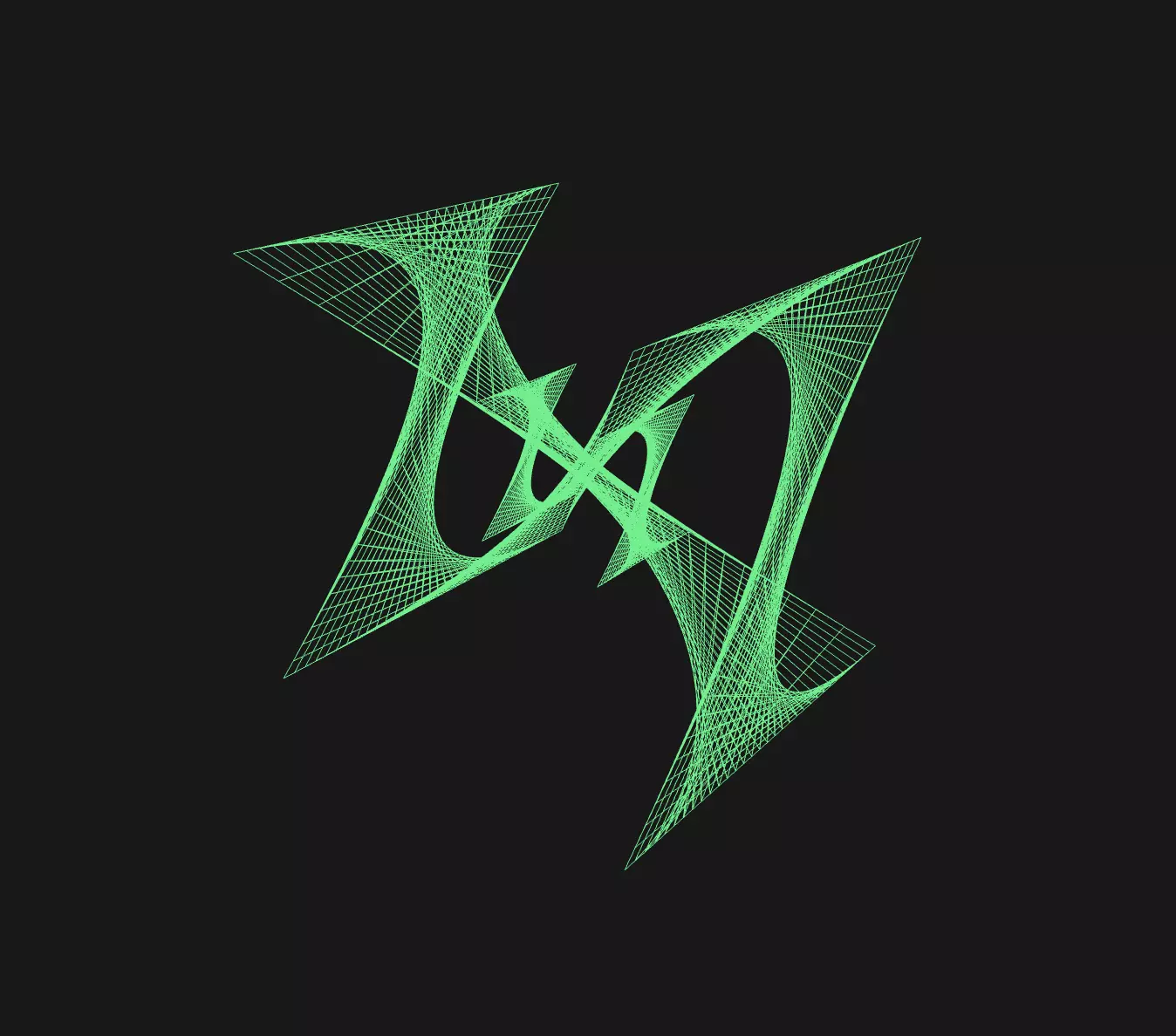 4D Hypercube -Firs t of its Kind - Collector Item Low-poly 3D model