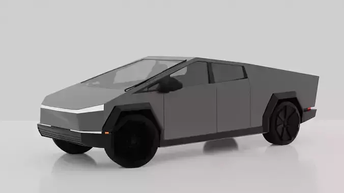 Tesla Cybertruck  interior and exterior