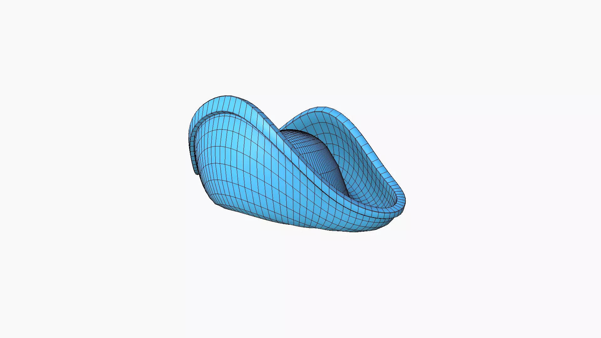 SciFi Pirate Hat A06 - Futuristic Character Design Low-poly 3D model_16