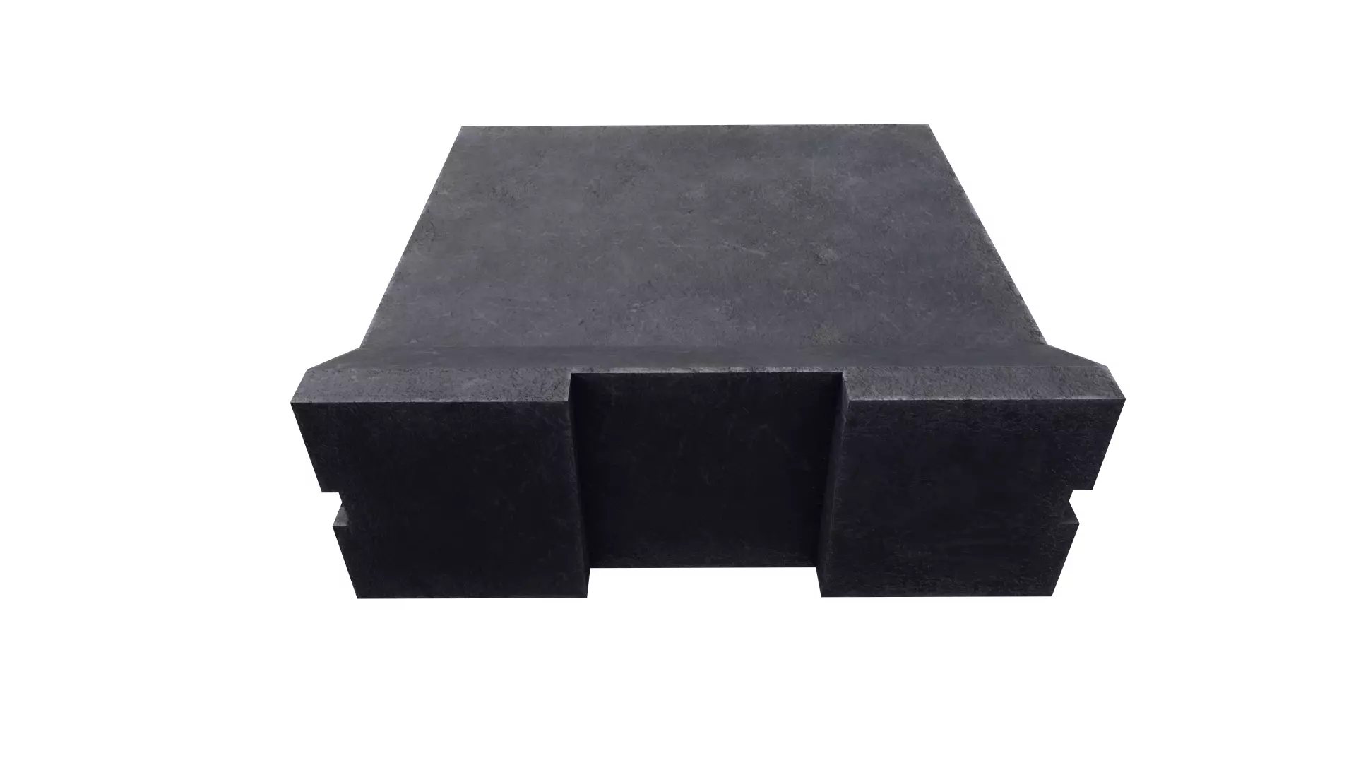 Concrete Barrier RoadBlock 3D model_7