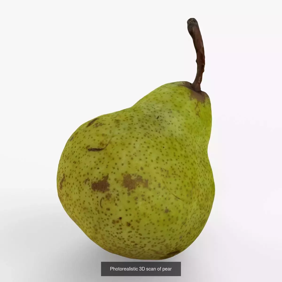 Photorealistic 3D scan of ripe pears 3D Model Collection_2