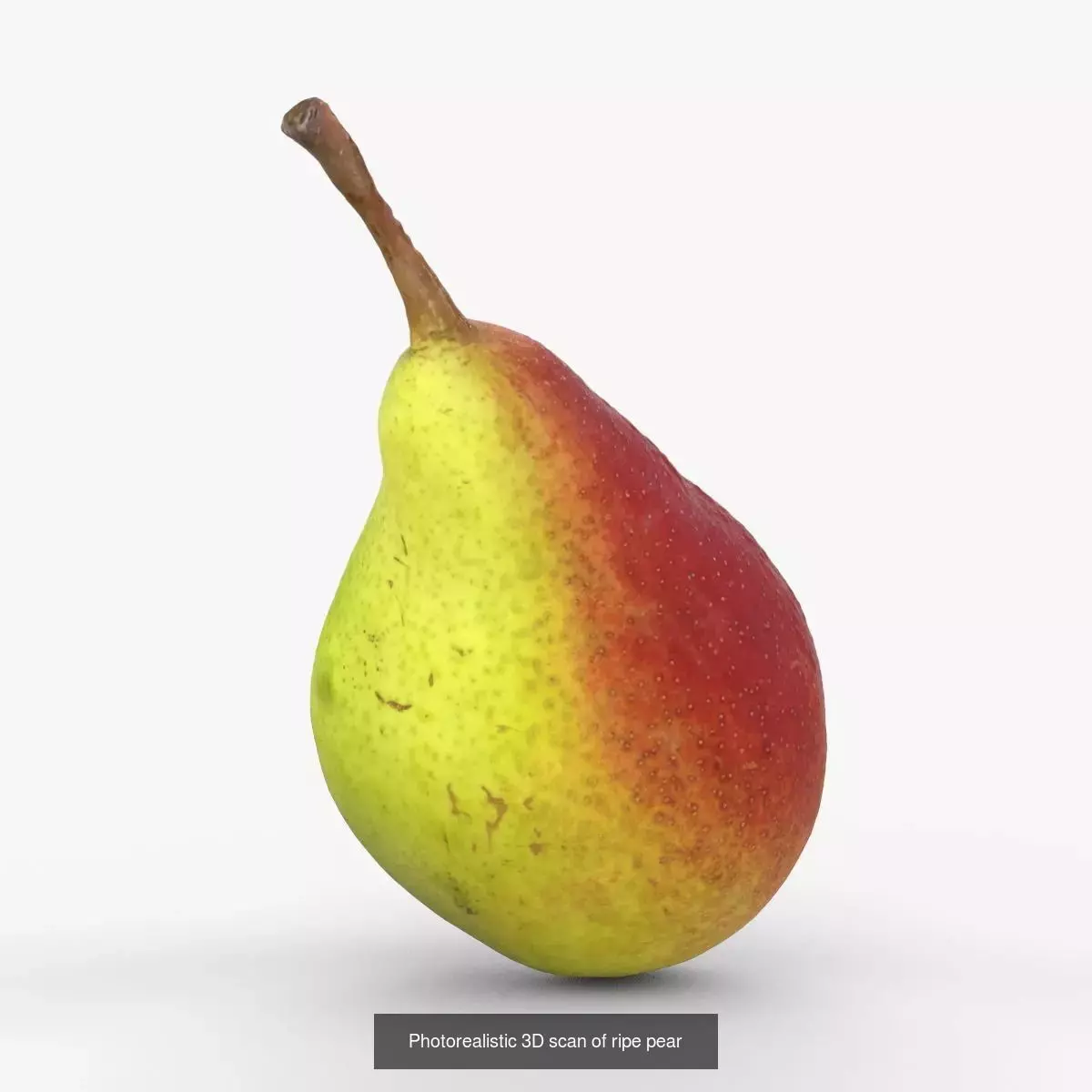 Photorealistic 3D scan of ripe pears 3D Model Collection_4