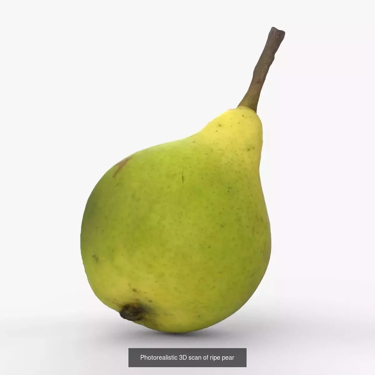 Photorealistic 3D scan of ripe pears 3D Model Collection_7