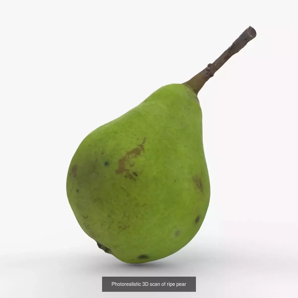 Photorealistic 3D scan of ripe pears 3D Model Collection_6