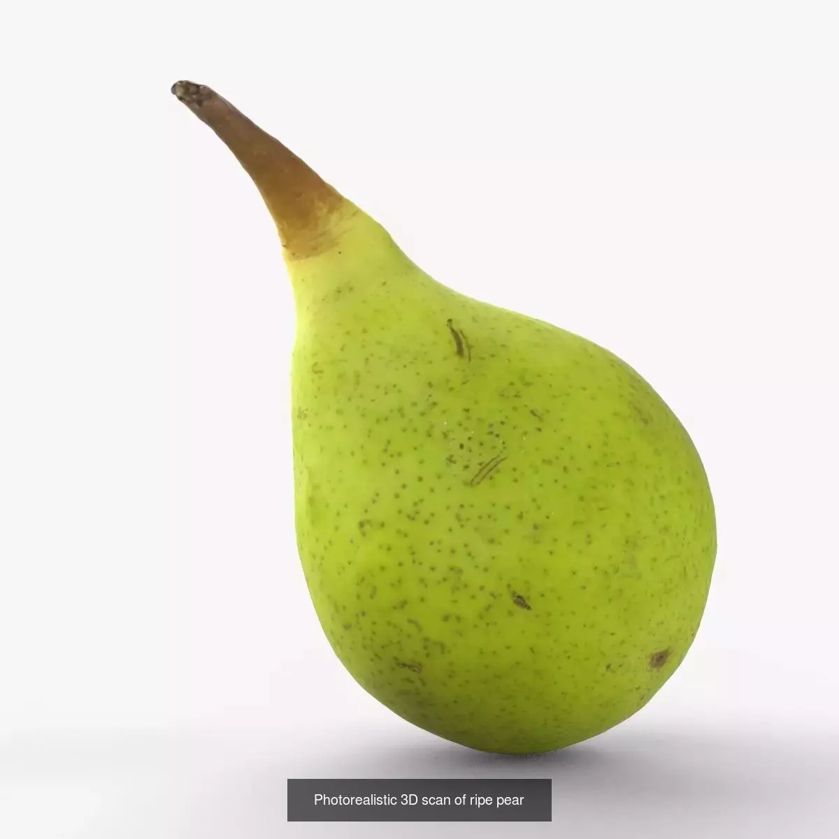 Photorealistic 3D scan of ripe pears 3D Model Collection_3