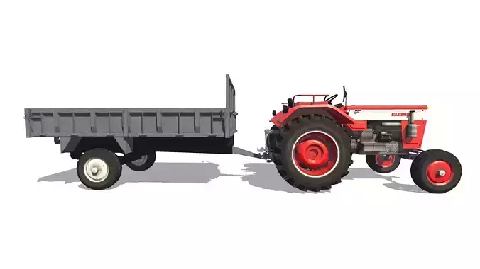 Tractor with Trolley