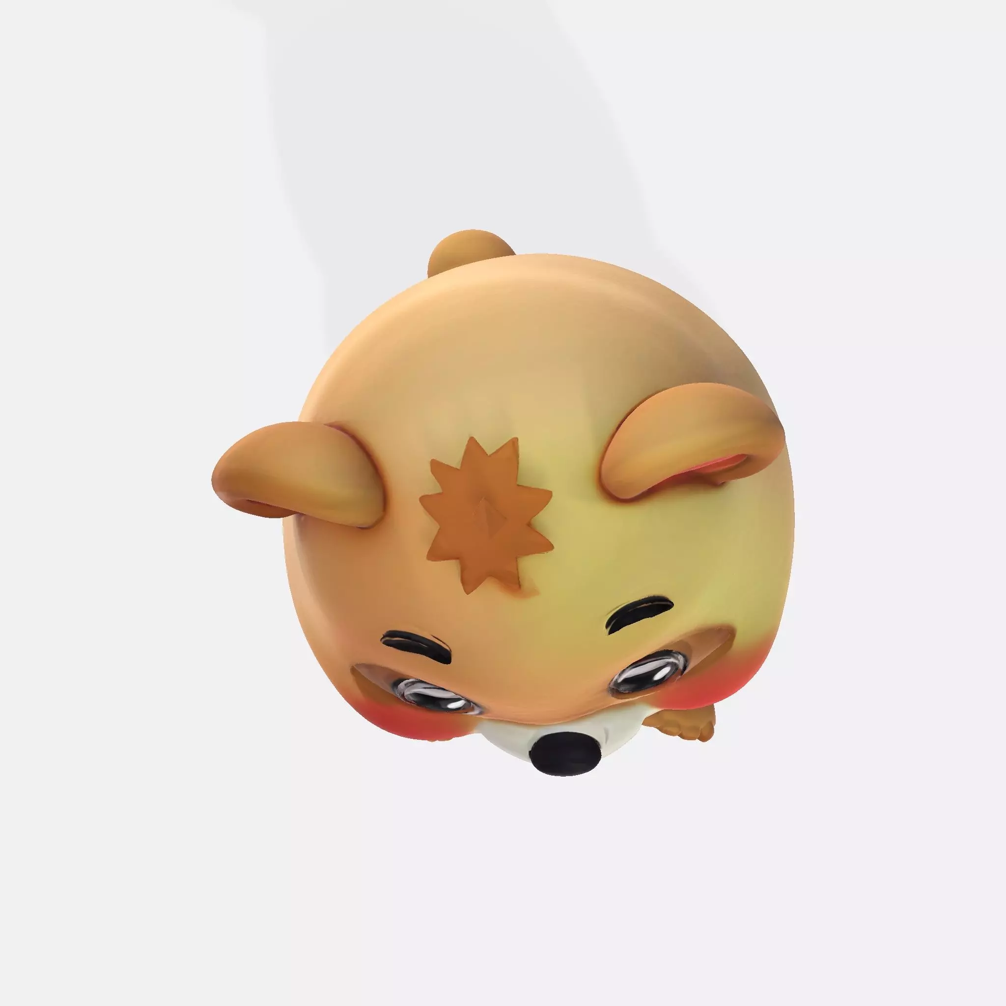 Cute Bear Cartoon Style  High-Quality 3D Model for 3D Printing 3D print model_8