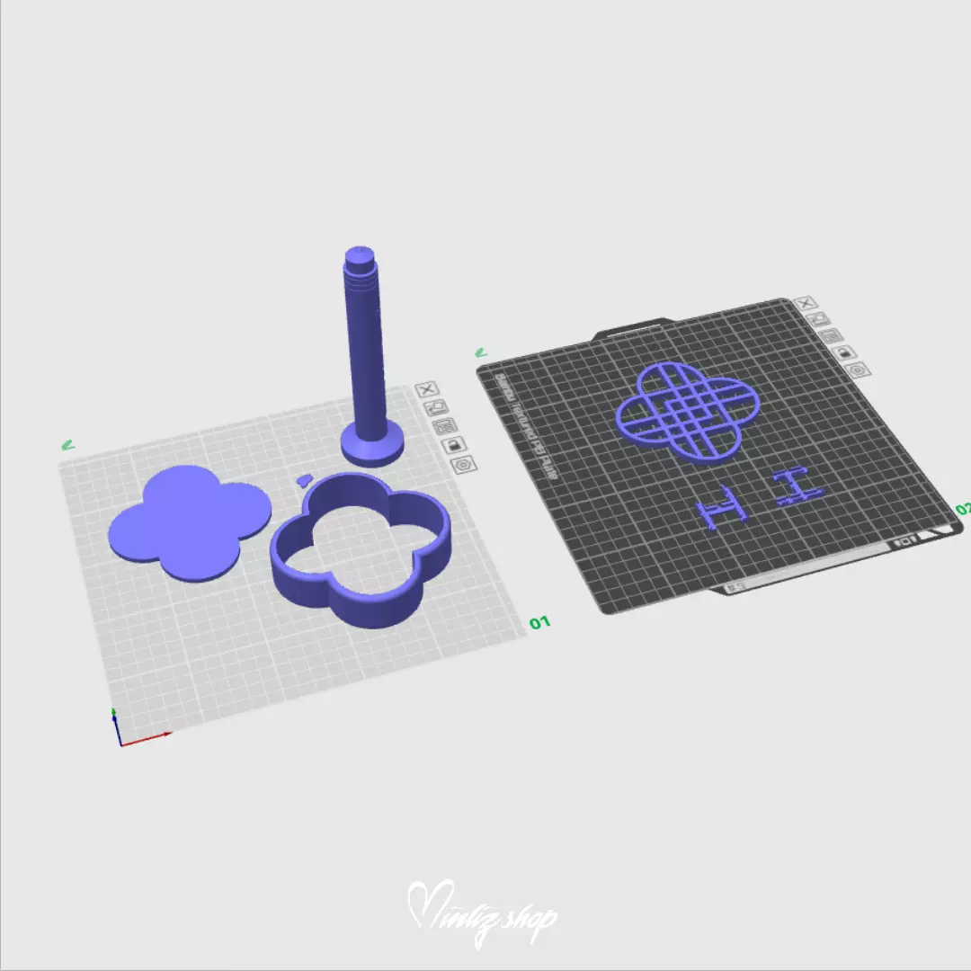 Kpop Demon Hunters Light Stick Huntrix 3D print model_8